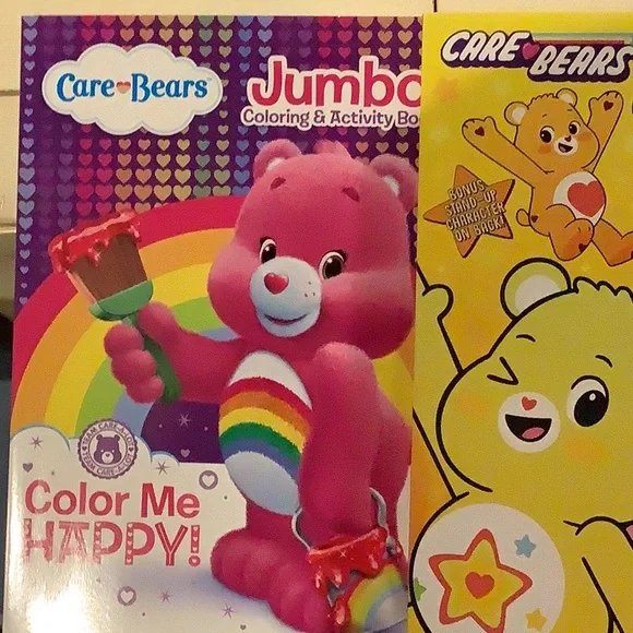 3 New Care Bears Coloring Books - Picture 4 of 4